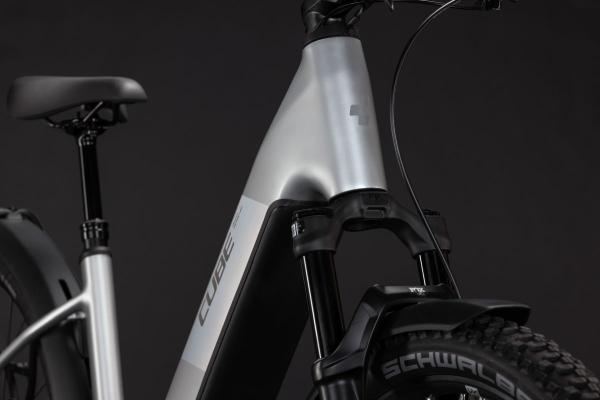 Cube Reaction Hybrid SLX 800 FE platinum'n'reflex Gr&ouml;&szlig;e: Easy Entry XL Produktbild 4
