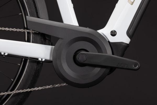 Cube Touring Hybrid ONE 600 metallicwhite'n'chrome Gr&ouml;&szlig;e: 58 cm Produktbild 3