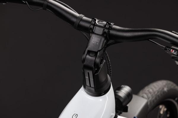 Cube Touring Hybrid ONE 600 metallicwhite'n'chrome Gr&ouml;&szlig;e: Trapeze 58 cm Produktbild 2