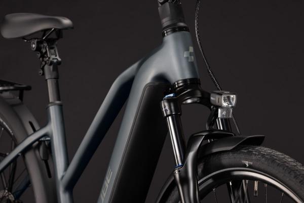Cube Touring Hybrid Deluxe SLX 800 slabgrey'n'chrome Gr&ouml;&szlig;e: Trapeze 46 cm Produktbild 5