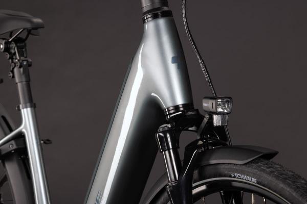 Cube Supreme RT Hybrid Deluxe EX 600 quicksilver'n'grey Gr&ouml;&szlig;e: Easy Entry 42 cm Produktbild 5