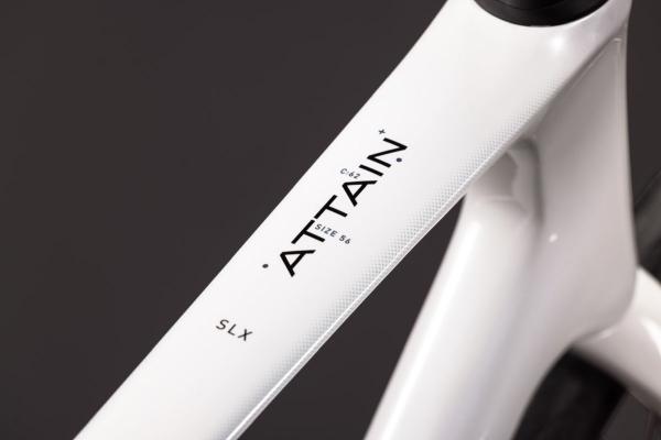 Cube Attain C:62 SLX metallicwhite'n'black Gr&ouml;&szlig;e: 58 cm Produktbild 2