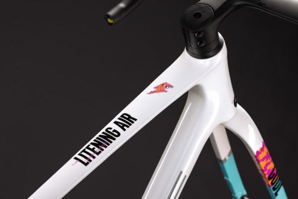Cube Litening AIR C:68X Frameset graphic'n'white Gr&ouml;&szlig;e: 60 cm Produktbild 2