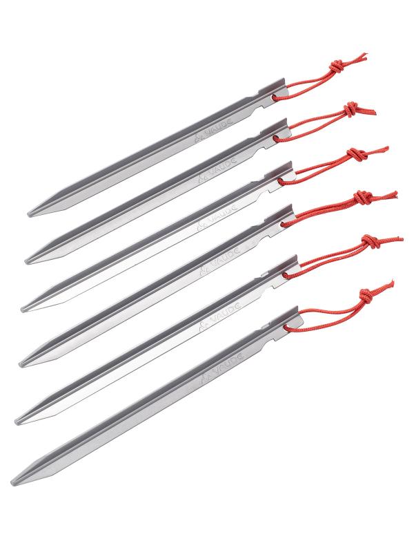 VAUDE Six Peg 18 cm grey 