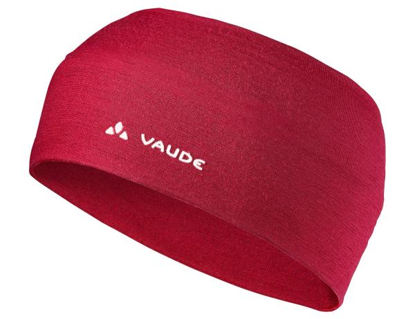 VAUDE Cassons Merino Headband dark indian red 