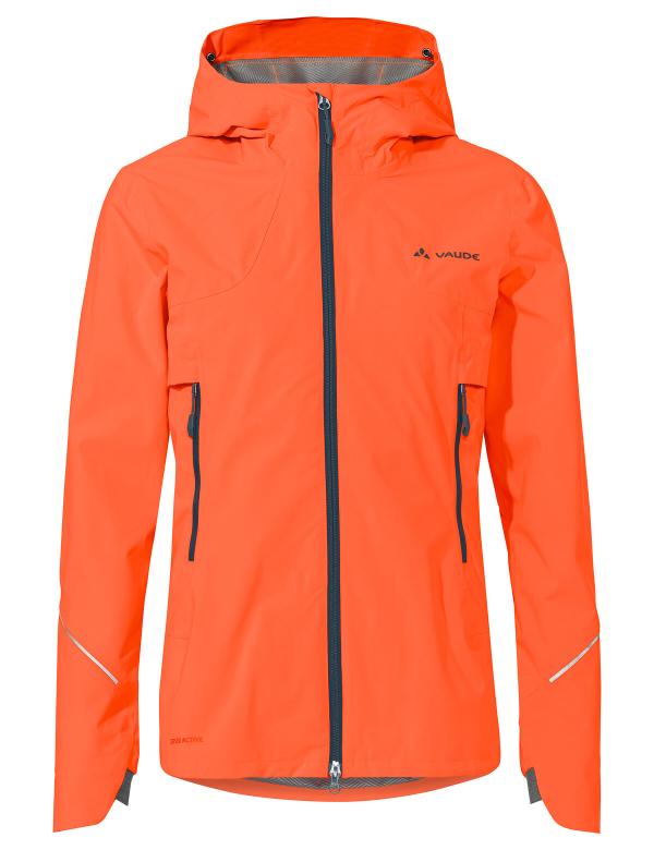 VAUDE Women's Yaras 3in1 Jacket neon orange/blue Größ 36