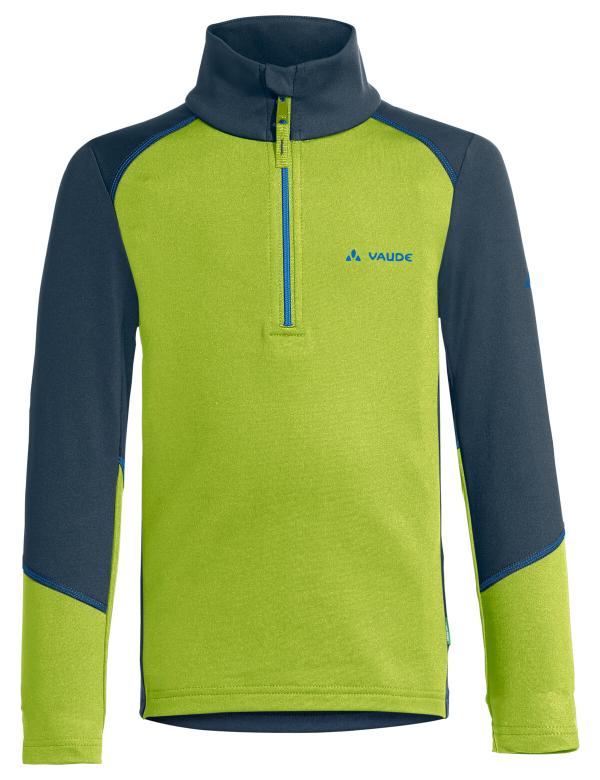 VAUDE Kids Livigno Halfzip chute green Gr&ouml;&szlig; 104
