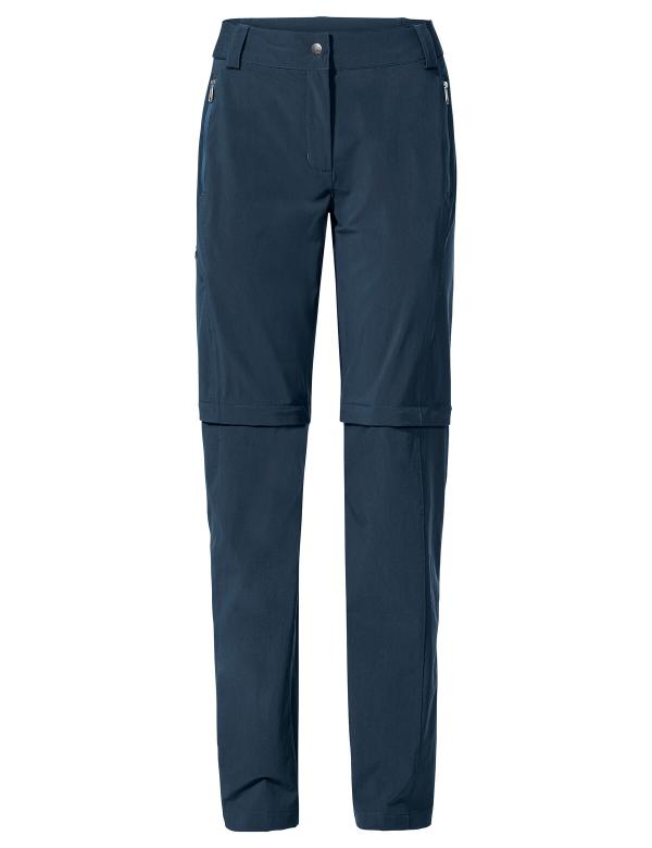 VAUDE Women's Farley Stretch ZO T-Zip Pants II dark sea Gr&ouml;&szlig; 36