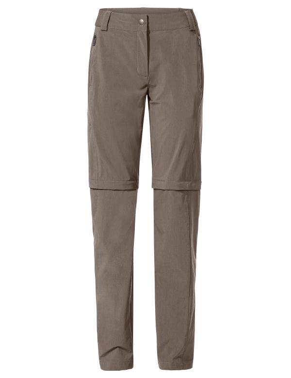 VAUDE Women's Farley Stretch ZO T-Zip Pants II coconut Gr&ouml;&szlig; 48-Short