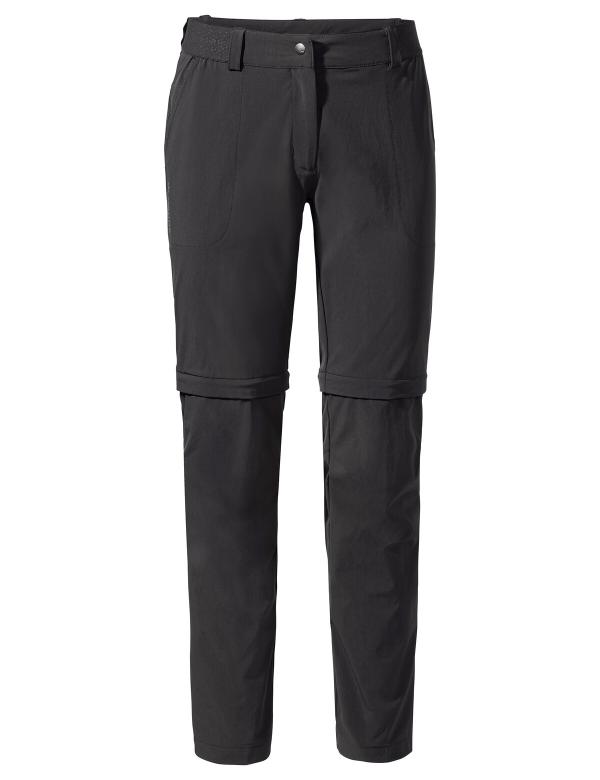 VAUDE Women's Farley Stretch ZO Pants II black Gr&ouml;&szlig; 46-Short
