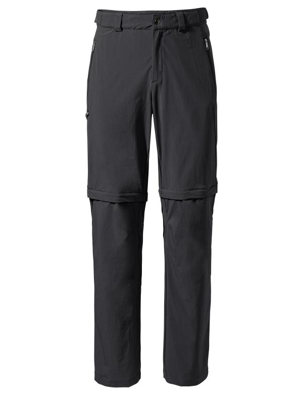 VAUDE Men's Farley Stretch T-Zip Pants III black Größ 46