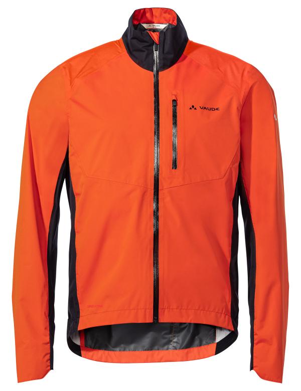 VAUDE Men's Kuro Rain Jacket glowing red Gr&ouml;&szlig; M