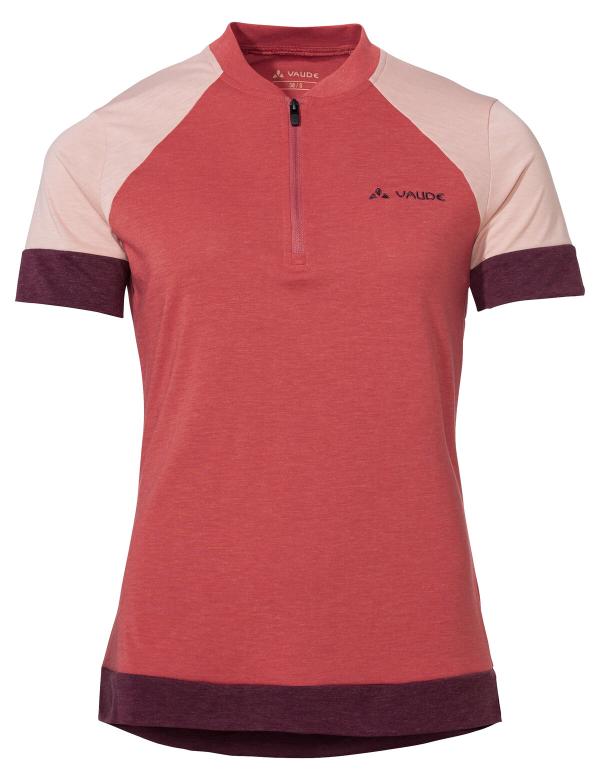 VAUDE Women's Altissimo Q-Zip Shirt brick Größ 40