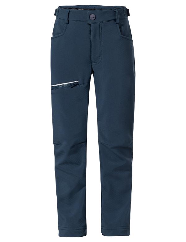 VAUDE Kids Qimsa Softshell Pants dark sea Gr&ouml;&szlig; 134/140