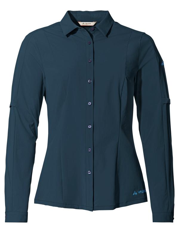 VAUDE Women's Farley Stretch Shirt dark sea Gr&ouml;&szlig; 44