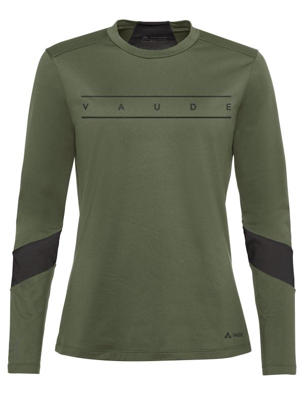 VAUDE Women's Qimsa LS Logo Shirt cedar wood Gr&ouml;&szlig; 42