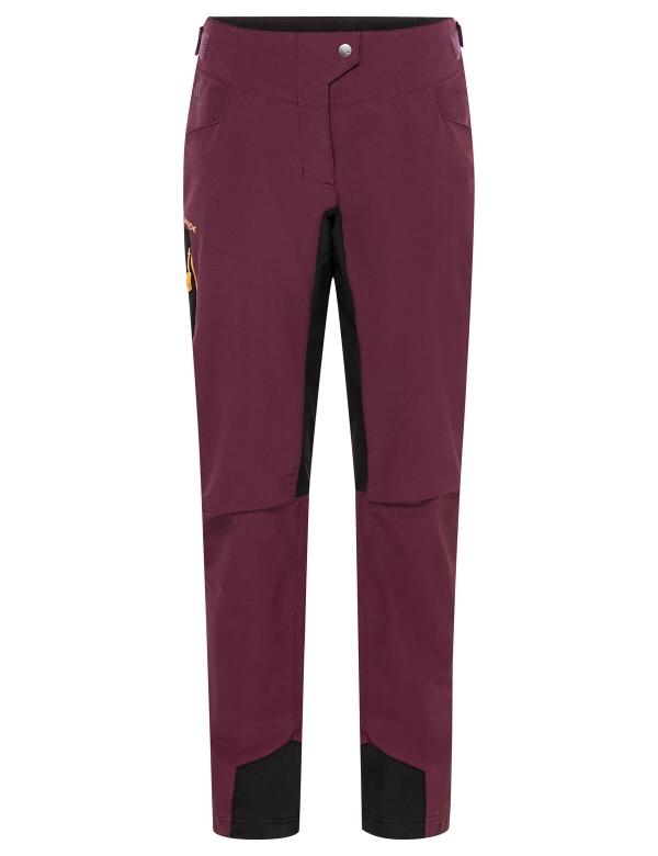 VAUDE Women's Qimsa Light Softshell Pants cassis Größ 38