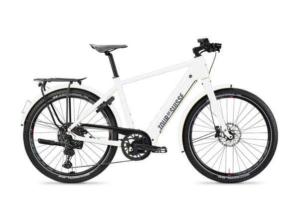 Tour de Suisse BROADWAY 45 km/h Urban Diamant Weiss Glanz