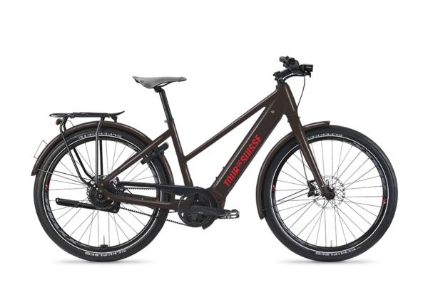 Tour de Suisse BROADWAY 45 km/h Urban Trapez Quarzgrau Glanz