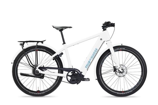 Tour de Suisse BROADWAY 25 km/h Urban Diamant Weiss Glanz