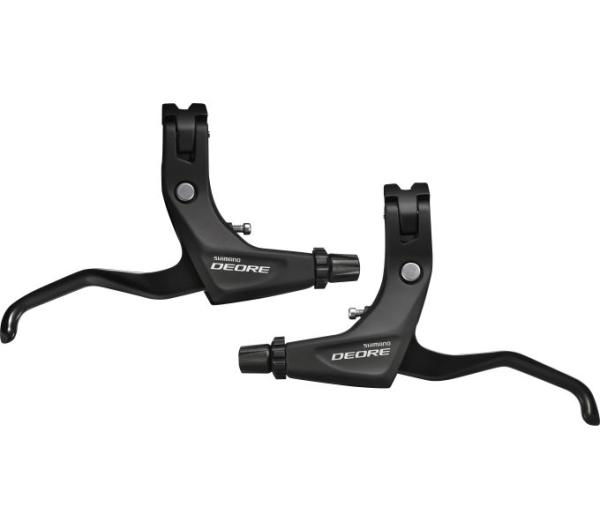 SHIMANO Bremshebel DEORE BL-T610 Paar Schwarz Inkl. Zug und Hülle