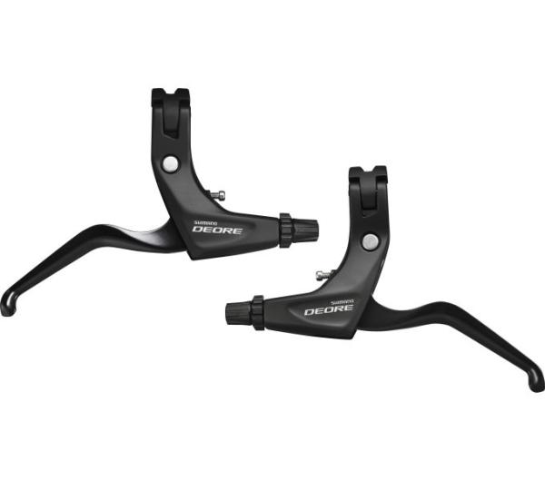 SHIMANO Bremshebel DEORE BL-T611 Paar Schwarz Inkl. Zug und Hülle