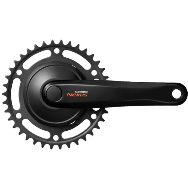 SHIMANO Kurbelgarnitur NEXUS FC-C6000 38 Z&auml;hne schwarz