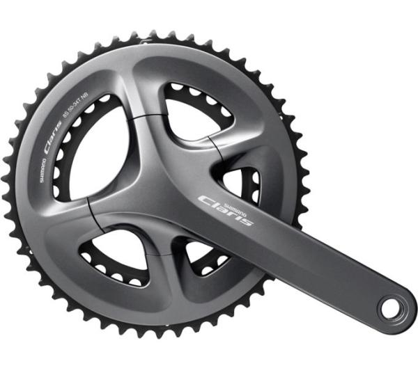 SHIMANO Kurbelgarnitur CLARIS FC-R2000 8-fach 170 mm 50-34 Z&auml;hne