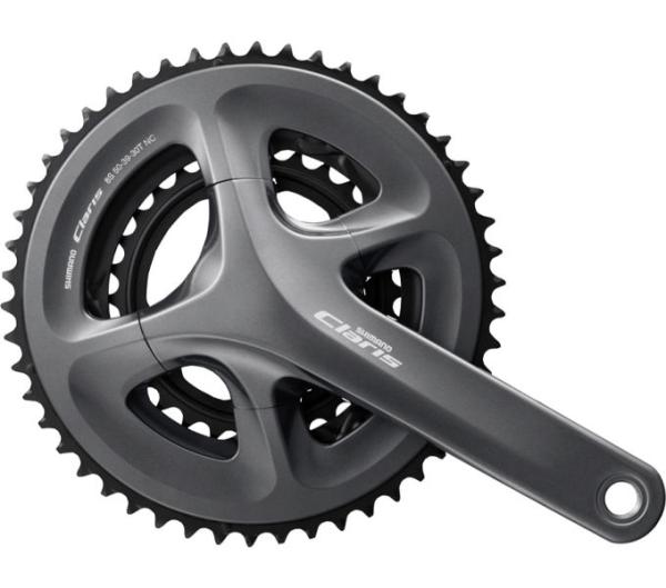 SHIMANO Kurbelgarnitur CLARIS FC-R2030 8-fach 175 mm 50-39-30 Z&auml;hne