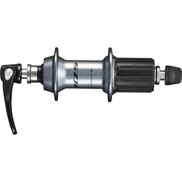 SHIMANO Hinterradnabe 105 FH-R7000 36 Loch Schnellspanner Silber