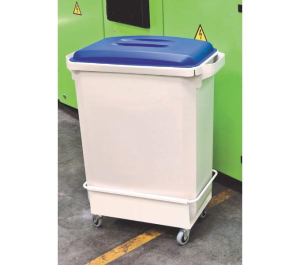 LISTA Fahrwagen f&uuml;r Abfallbeh&auml;lter 60 L, F&uuml;r Abfallbeh&auml;lter 60 L, 260 x 180 x 470 mm ( Produktbild 1