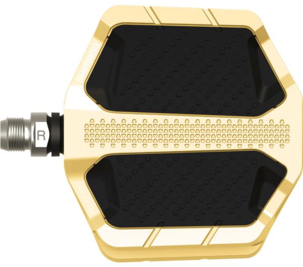 SHIMANO Pedal PD-EF205 Gold Flat Produktbild 1