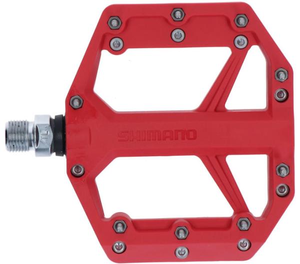 SHIMANO Pedal PD-GR400 Rot Flat Produktbild 1
