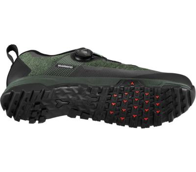 SHIMANO SHIMANO Fahrradschuhe ET701 Herren/Damen MTB FLATPEDAL Größe 43 Grün Produktbild 3