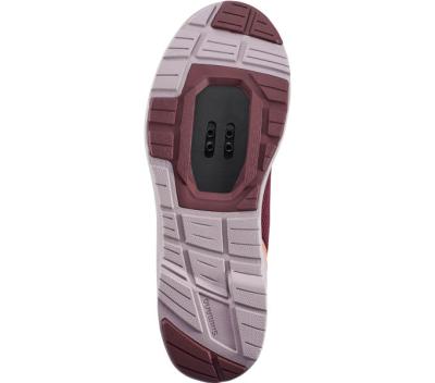 SHIMANO SHIMANO Fahrradschuhe EX300 Damen Touring SPD Größe 37 Damenleisten Rot Produktbild 2