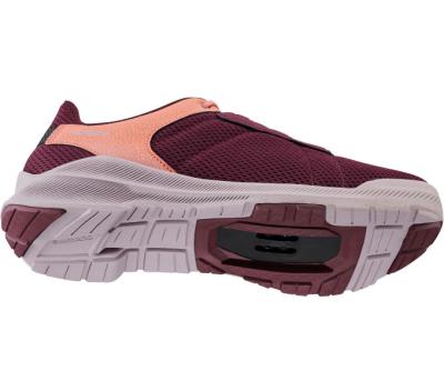 SHIMANO SHIMANO Fahrradschuhe EX300 Damen Touring SPD Größe 42 Damenleisten Rot Produktbild 3