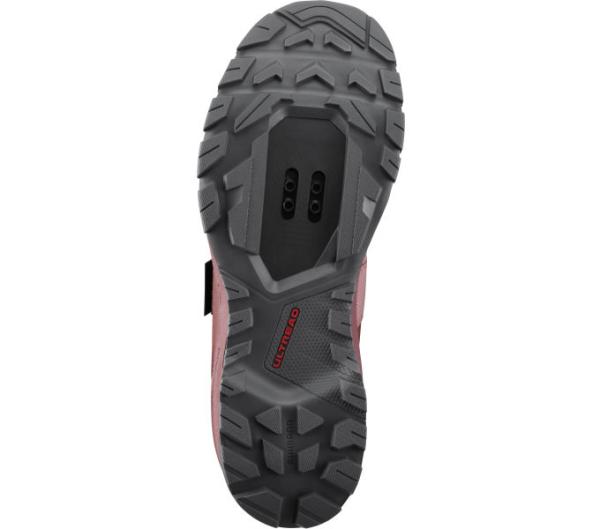 SHIMANO SHIMANO Fahrradschuhe EX500W Damen Touring SPD Gr&ouml;&szlig;e 36 Damenleisten Rot Produktbild 2