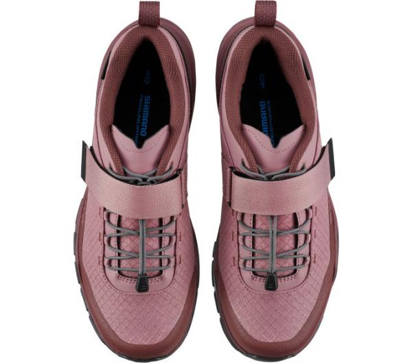 SHIMANO SHIMANO Fahrradschuhe EX500W Damen Touring SPD Gr&ouml;&szlig;e 37 Damenleisten Rot Produktbild 1