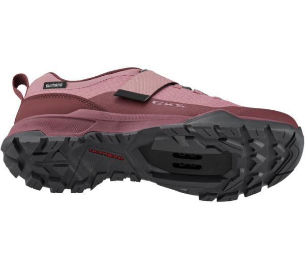 SHIMANO SHIMANO Fahrradschuhe EX500W Damen Touring SPD Gr&ouml;&szlig;e 40 Damenleisten Rot Produktbild 3