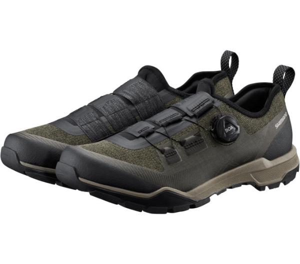 SHIMANO SHIMANO Fahrradschuhe EX700 Herren/Damen Touring SPD Gr&ouml;&szlig;e 42 Gr&uuml;n Produktbild 4