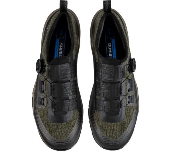 SHIMANO SHIMANO Fahrradschuhe EX700 Herren/Damen Touring SPD Gr&ouml;&szlig;e 45 Gr&uuml;n Produktbild 1