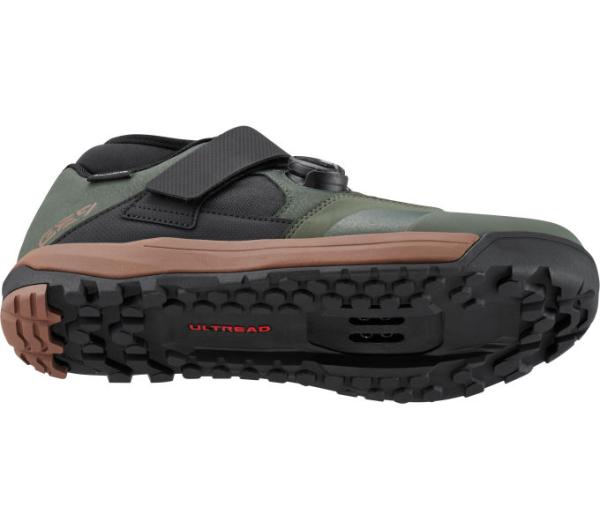 SHIMANO SHIMANO Fahrradschuhe GE900 Herren/Damen MTB SPD Gr&ouml;&szlig;e 46 Gr&uuml;n Produktbild 3