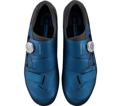SHIMANO SHIMANO Fahrradschuhe RC502 Damen/Herren Road SPD-SL Gr&ouml;&szlig;e 43 breit Blau Produktbild 1