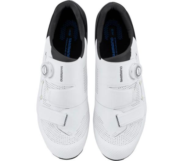 SHIMANO SHIMANO Fahrradschuhe RC502 Damen/Herren Road SPD-SL Gr&ouml;&szlig;e 42 Wei&szlig; Produktbild 1