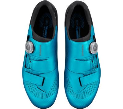 SHIMANO SHIMANO Fahrradschuhe RC502 Damen Road SPD-SL Größe 39 Damenleisten Blau Produktbild 1