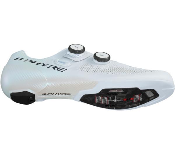 SHIMANO SHIMANO Fahrradschuhe RC903 Damen/Herren Road SPD-SL Gr&ouml;&szlig;e 44 breit Wei&szlig; Produktbild 3