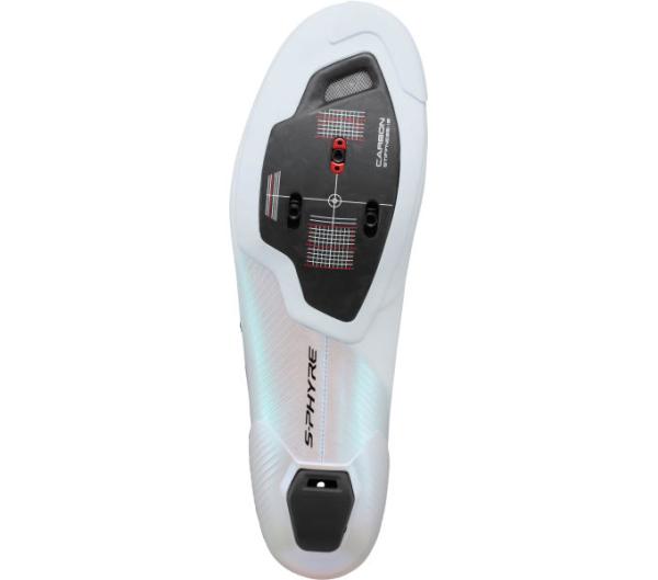SHIMANO SHIMANO Fahrradschuhe RC903 Damen/Herren Road SPD-SL Gr&ouml;&szlig;e 45 Wei&szlig; Produktbild 2