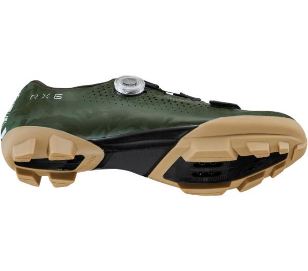 SHIMANO SHIMANO Fahrradschuhe RX600 Herren/Damen Gravel SPD Gr&ouml;&szlig;e 48 Gr&uuml;n Produktbild 3