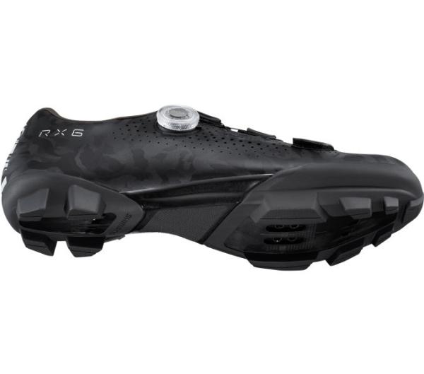 SHIMANO SHIMANO Fahrradschuhe RX600 Herren/Damen Gravel SPD Gr&ouml;&szlig;e 43 Schwarz Produktbild 3