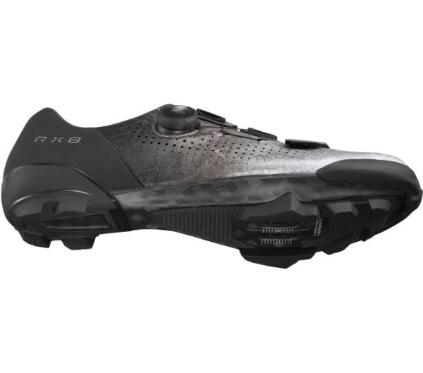 SHIMANO SHIMANO Fahrradschuhe RX801 Herren/Damen Gravel SPD Gr&ouml;&szlig;e 46 Silber Produktbild 3
